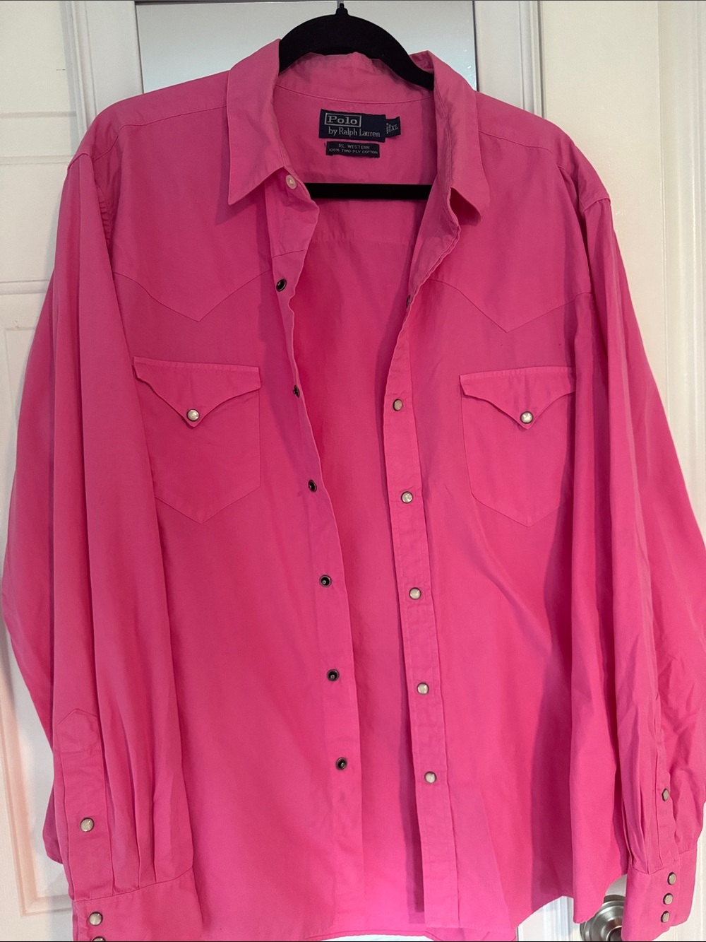 Polo by Ralph Lauren Pink Western Button-Down Shirt